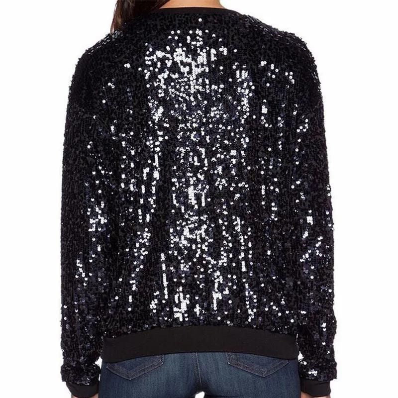 zwart glitter jasje